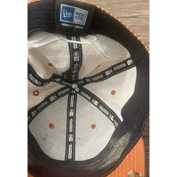 Vintage Y2K Texas Longhorns Wool Size M/L Fitted New Era Hat  embroidered - Picture 6 of 6